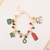 New Christmas bracelet snowflake pendant bracelet Christms Christmas multi-element alloy bracelet