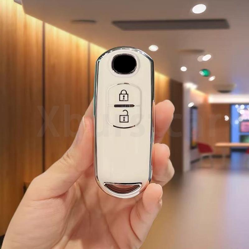 2/3/4 Buttons Auto Key Fob Cover Housing Remote Fit For Mazda Atenza Axela Cx-5 Cx5 Cx-3 Cx7 Cx-9 3 4 Cx30 2 3 6 Demio Keyless Case Protector