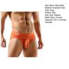 Men Briefs 3D U-Convex Design Breathable Smooth Wire Fit Cut High Elasticity Panties Low-rise Underwear Sleep Work Daily Wear