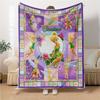 Custom Name Cars Movie Quotes Collage blanket for Couch & Bed, Plush Cozy Fuzzy Blanket Super Soft & Warm Blankets for Fall and Winter. 0908219
