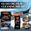 Car Cleaning Brush Windshield Hydrophobic Rain Repellent Anti Fog Oil Film Removal Long Lasting Protection Improve Visibility