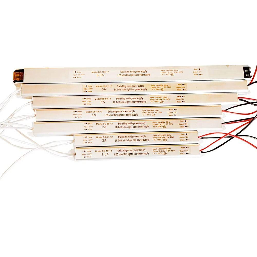 1Pcs 24W 36W 48W 60W 100W LED Driver Power Supply Lighting Transformer  For LED Light Strip Lamp