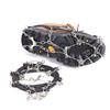 Ski Mountaineering Outdoor Ten-Tooth Ice And Snow Anti-Slip Shoe Covers Outdoor Mountaineering Crampons 10-Tooth Ice Grab