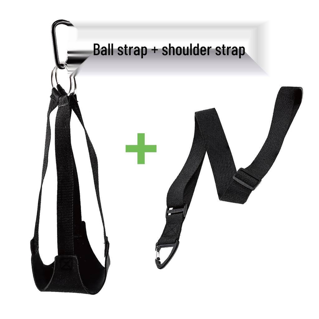 Portable Multi-Sport Ball Carrier with Strap - Easy To Carry & Store
