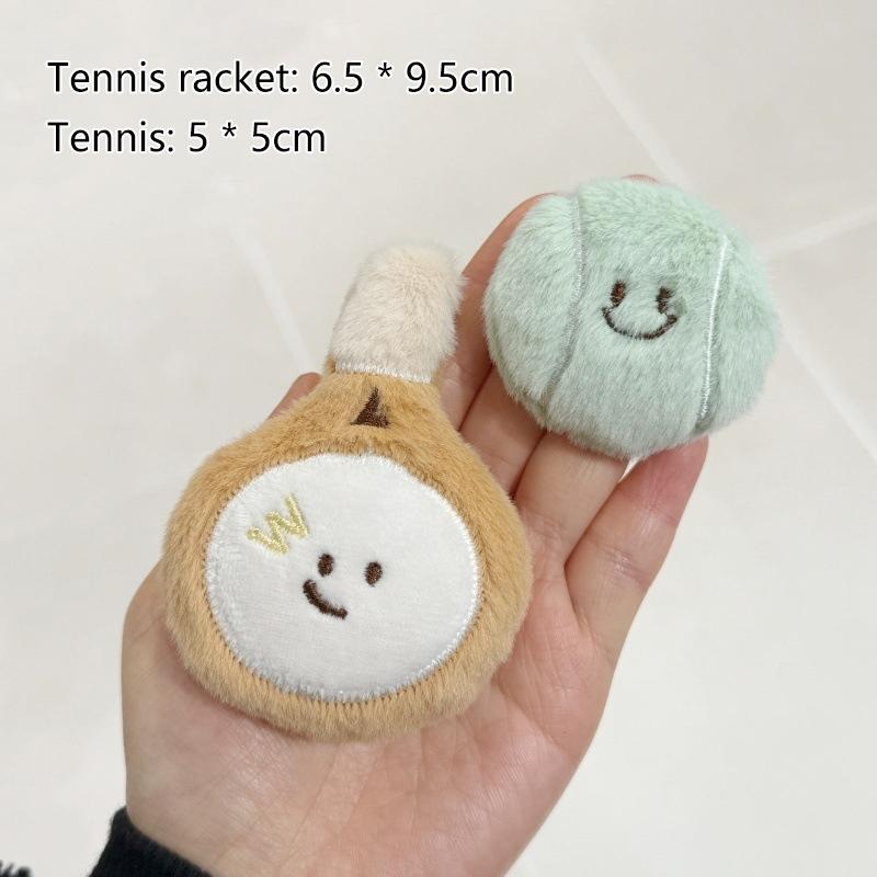 

1 Набор Мультяшная Плюшевая Спортивная Серия Брошь Пара Украшение для Сумки Милая Комбинация Бадминтона Брошь Подарок на День Рождения