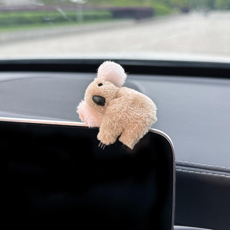 

1PC Koala ornament on the center console screen inside car adjust doll animal Interior Air outlet Rearview mirror originality CN