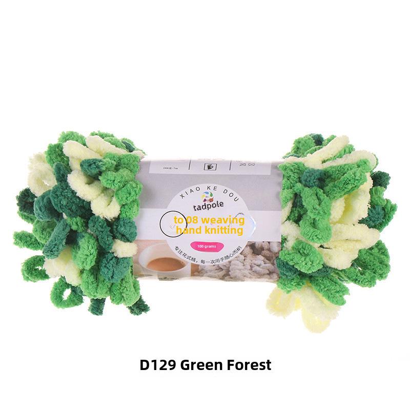 Cozy DIY Knitted Yarn: Medium Thick for Home Decor