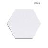 15 Pieces Mirror Wall Stickers Acrylic Hexagonal Adornments Rooms Decors Mirrors Decorations Walls Ornaments for Scenes Decors
