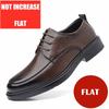 3/6/8cm Heel Increase Leather Shoes for Men Spring Summer New Designer British Style Black Groom Wedding Elevator Shoes Man