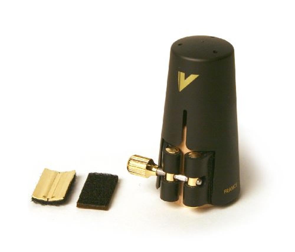 Vandoren Alto Saxophone Ligature Leather with Plastic Cap (LC27P)