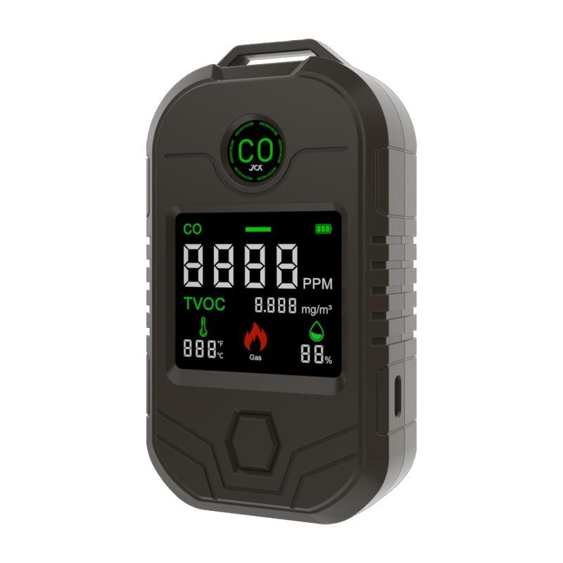 Carbon Monoxide Detector GAS Detector Temperature and Humidity Combustible Gas Detector Multifunctional CO Alarm