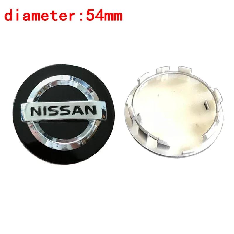 54mm 58mm 60mm Car Wheel Center Hub Caps Cover Nissan X Trail T32 Patrol Tiida Navara Nismo Note Teana Qashqai J11 J10 Juke