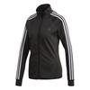 Training Knitted Striped Long Sleeve Jacket Women Jackets Black BK7680