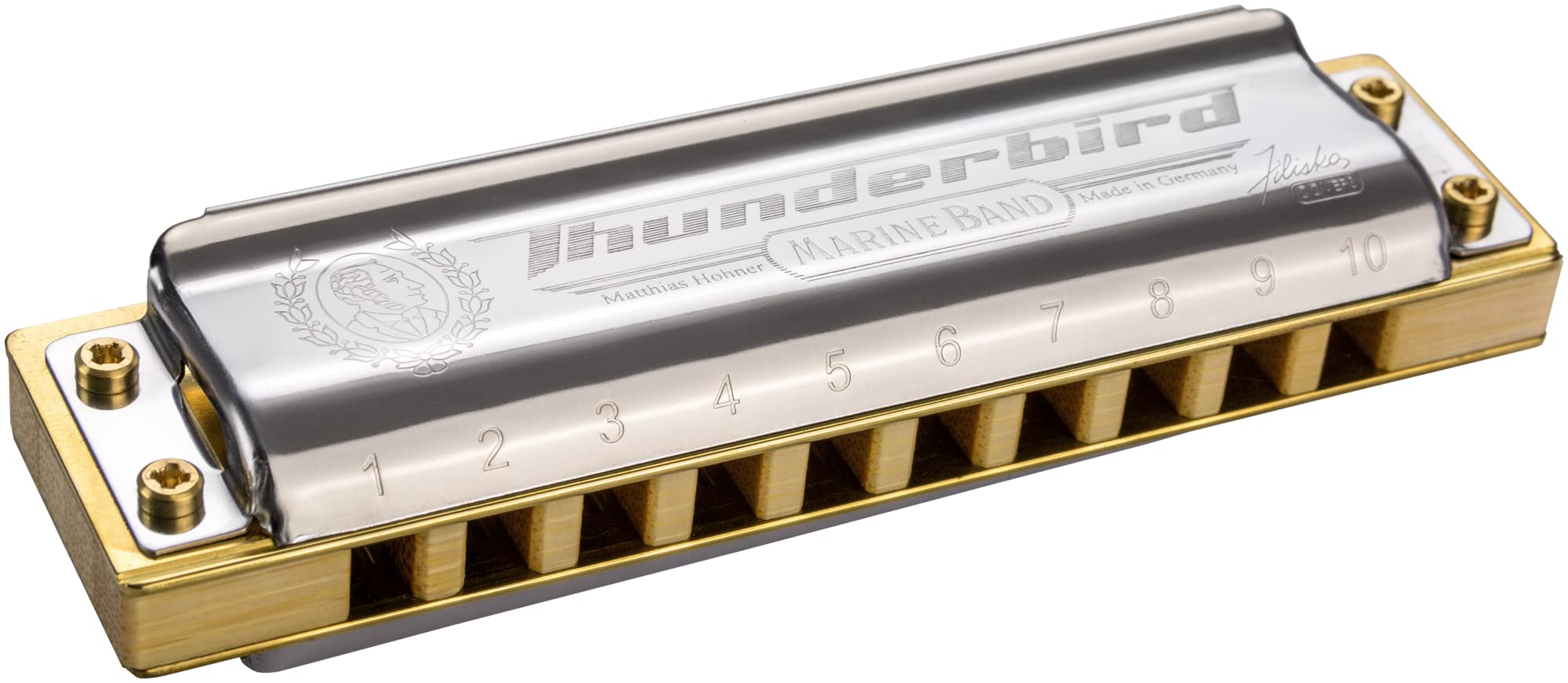 

HOHNER Marine Band Thunderbird Низкая E 10-луночная губная гармошка
