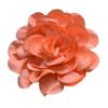 Elegant 24cm Handmade Lapel Pin Beautiful Satin Flower Lapel Pin Delicate Brooch Jewelry for Work and Business