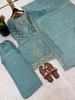 Indian Bollywood Salwar Kameez Palazzo Dupatta Set Women Designer Ethnic Fancy Silk Salwar Suit