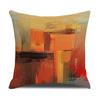 Abstract Color Pillowcase 45x45cm Retro Graffiti Print Cushion Cover Sofa Chair Polyester  Modern Room Home Decoration