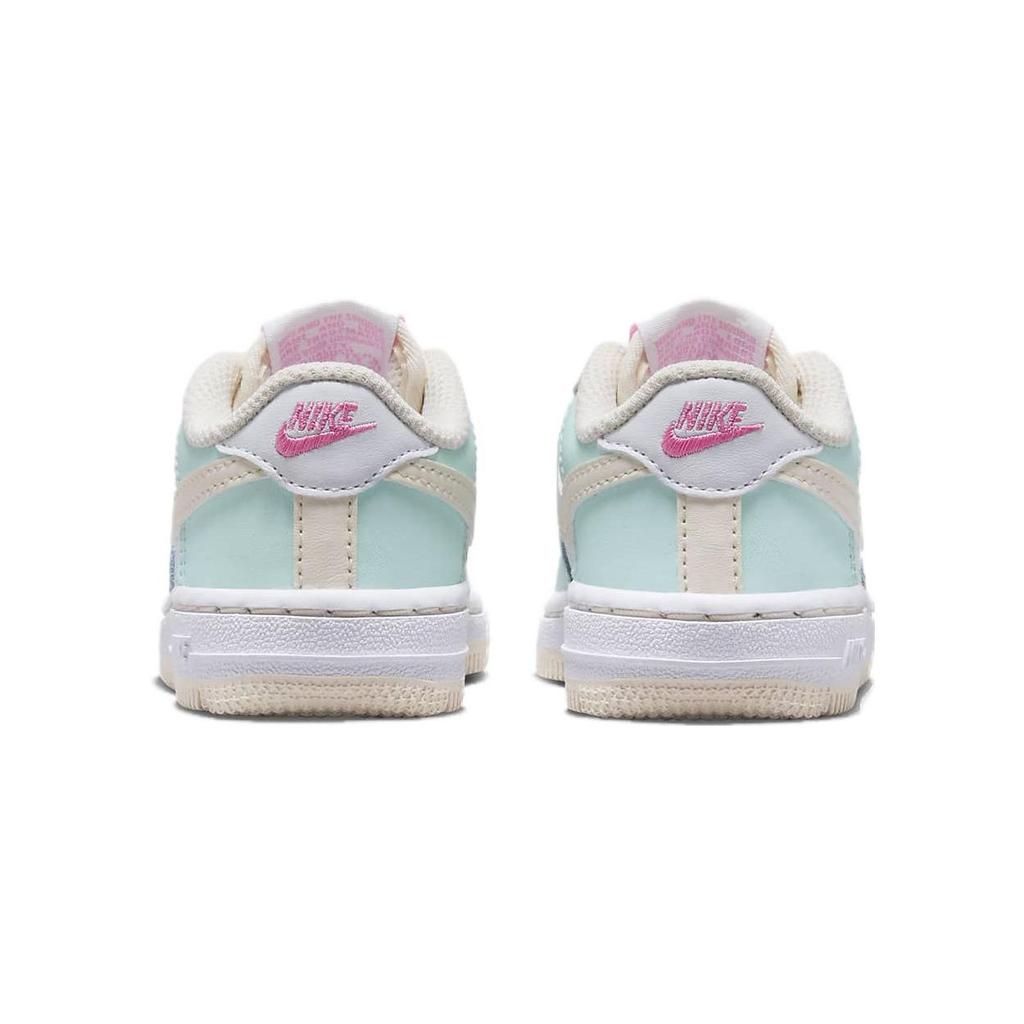 Nike Force 1 TD Emerald Rise Guava Ice Baby Sneakers Green White Pink-Spell FJ3486-300