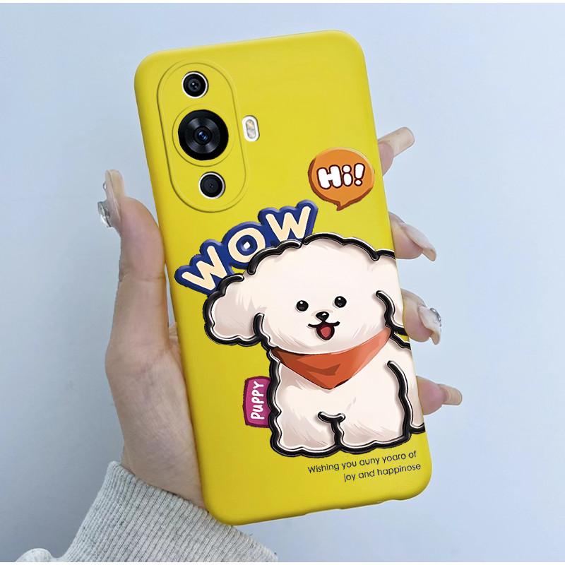 For Huawei Nova 12s Case Soft Silicone TPU Cute Panda Astronaut Cover for Huawei Nova 11 Pro Ultra Nova12S FOA-LX9 Coque Fundas
