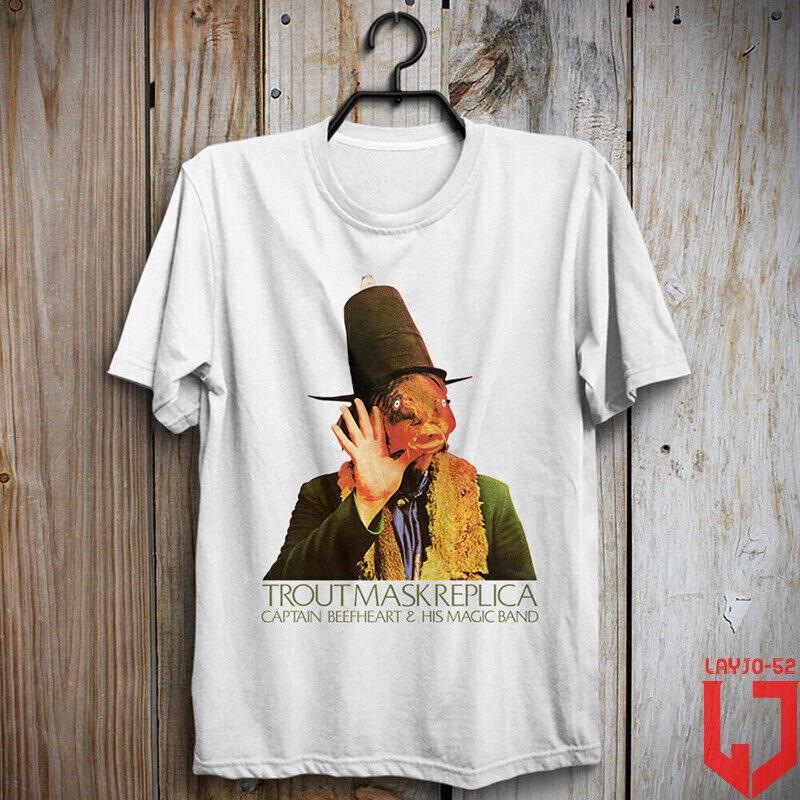 America Musician Captain Beefheart Trout Mask Replica Magic Band StClair Shirt L