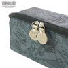 Snoopy Baseball Pattern PACAPO Pouch Large D49301F Gray [Peanuts] (Wa-60)