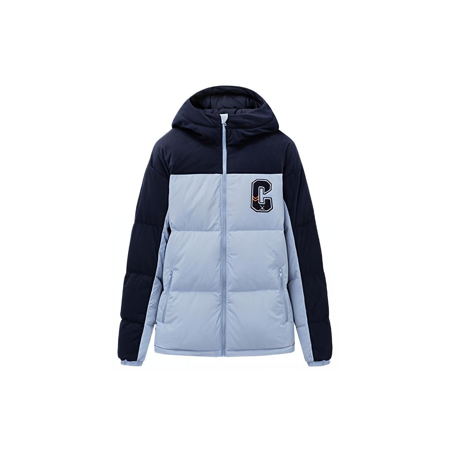 ANTA Life Collection Down Jackets Men s Blue Hooded Thickened Other 152248905-3 XL