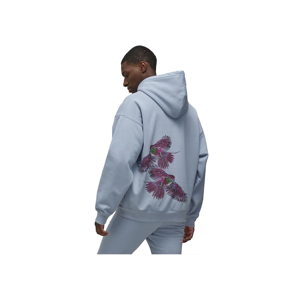 Y-3 Gfx Hoodie Pullover Long Sleeve Sweatshirt Unisex hoodies Royal-Blue IW2474