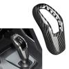 Carbon Fiber Car Gear Shift Knob Cover Trim decorative Sticker For Land Rover Range Rover Sport 2014 2015 2016 2017