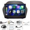 Android 15 car navigation fit for carplay + Android auto / 2 + 64G + AHD camera+microphone 10 inches For 2009-2015 Hyundai IX35