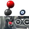 Car Engine Start Stop Button Cover Push To Start Button Joystick Pull Down Rod Ignition Cover Universally Fitment