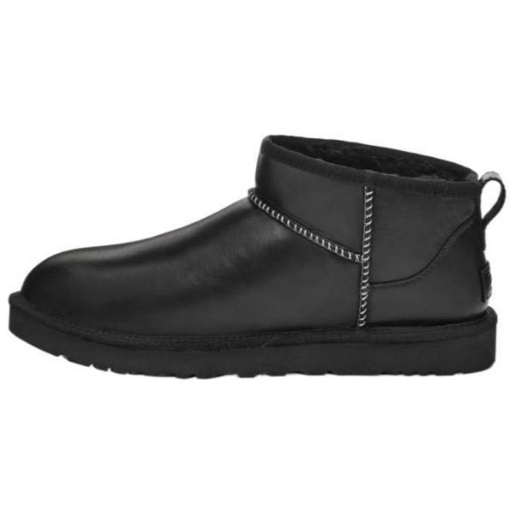 UGG Classic Ultra Mini LTHR Regen Black Men s 1158191-BLK EU 42