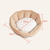 Shaped Cat Cage Dog Winter Indoor Cuddle Sleeping Cushion Pad Medium dogs and cats