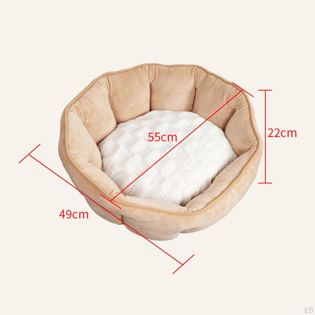 Shaped Cat Cage Dog Winter Indoor Cuddle Sleeping Cushion Pad Medium dogs and cats
