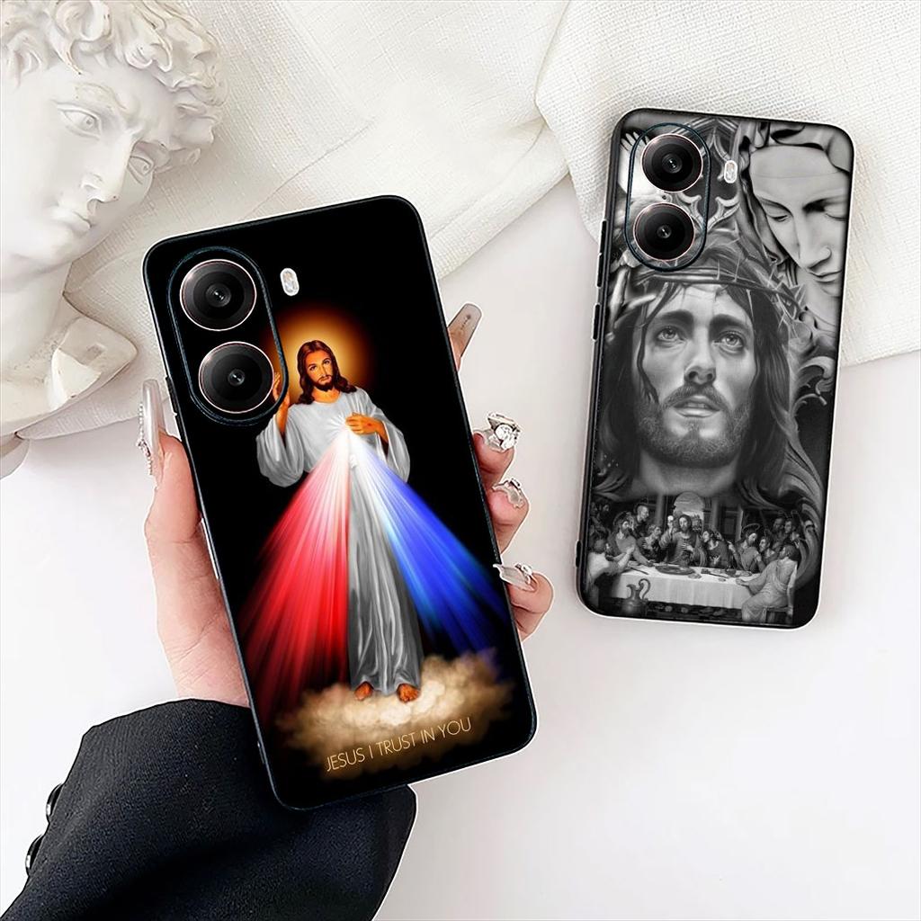 God Jesus Christian Jehovah Cross Christ Case for Motorola Moto E13 E20 E32 E22 E14 E15 G32 G60 G72 G7 G8 G82 G9 Plus Power