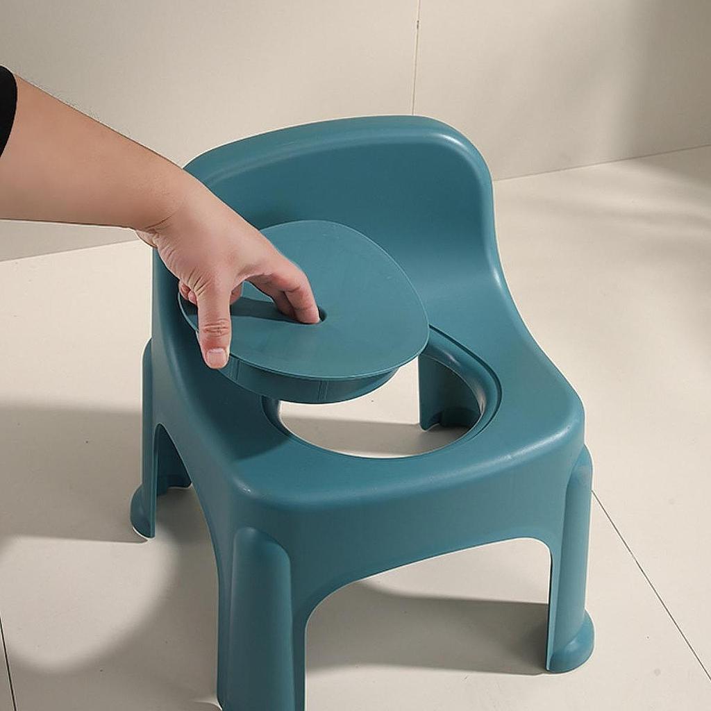 Toilet Stool Squat Step Convenient Kids Easy Storage Compact Footrest Ergonomic Sturdy Simple