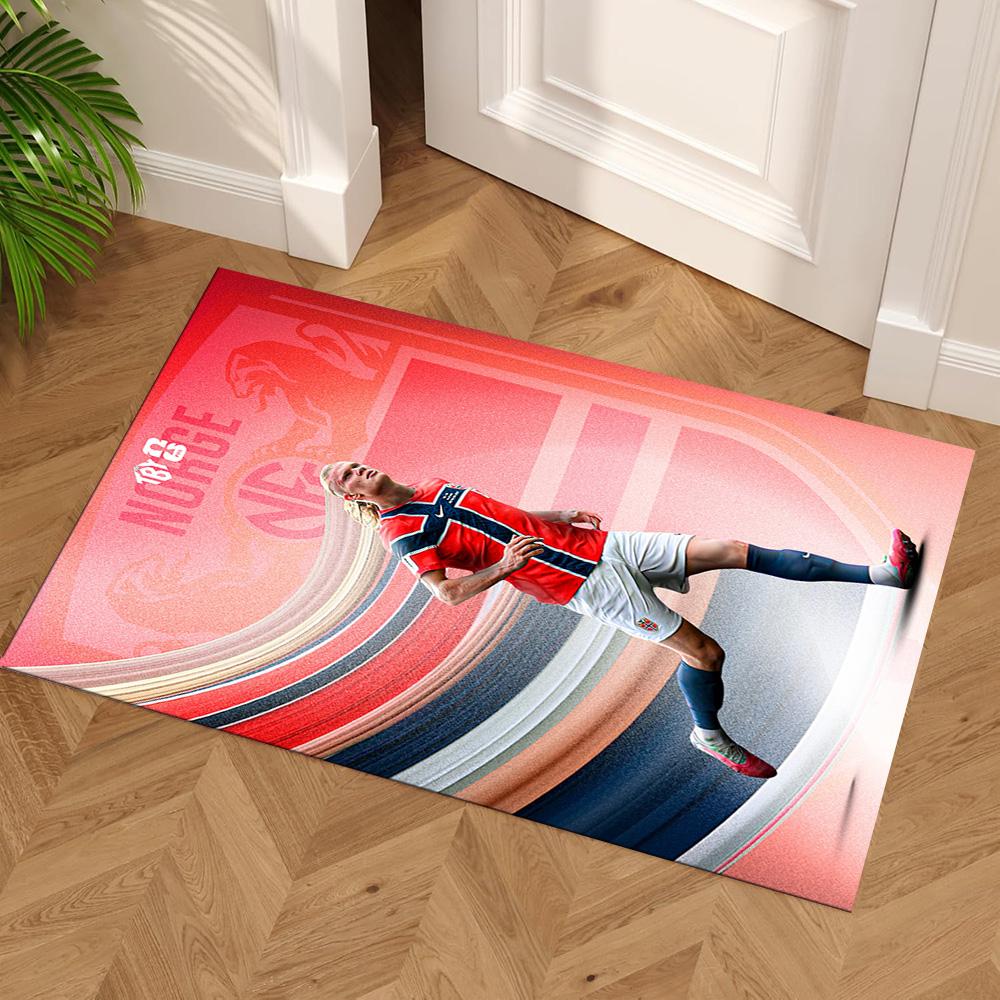Haaland Area Rug Suitable for Outdoor Living Rooms Study room Dormitory Anti-slip Rug Decorate Offices Perfect Gift for Women/Men