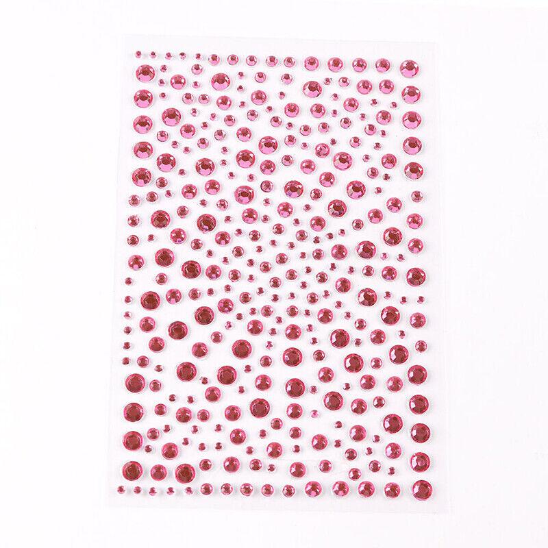 Eye Body Face Gems Self Adhesive Rhinestone Sticker Face Jewels Press On Tattoo.