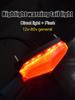 Electric Bike Taillights LED Safety Warning Rear Lamp Warning Taillights Electric Bike Modification Accessories