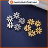Skyrim 5pcs/lot Stainless Steel Bohemian Flower Charms for Jewelry Making DIY Pendant for Earring Necklace Bracelet Wholesale