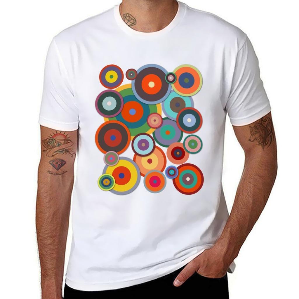 Kandinsky 3 Tshirt Plus Size Everyday Tee Shirt Tshirt