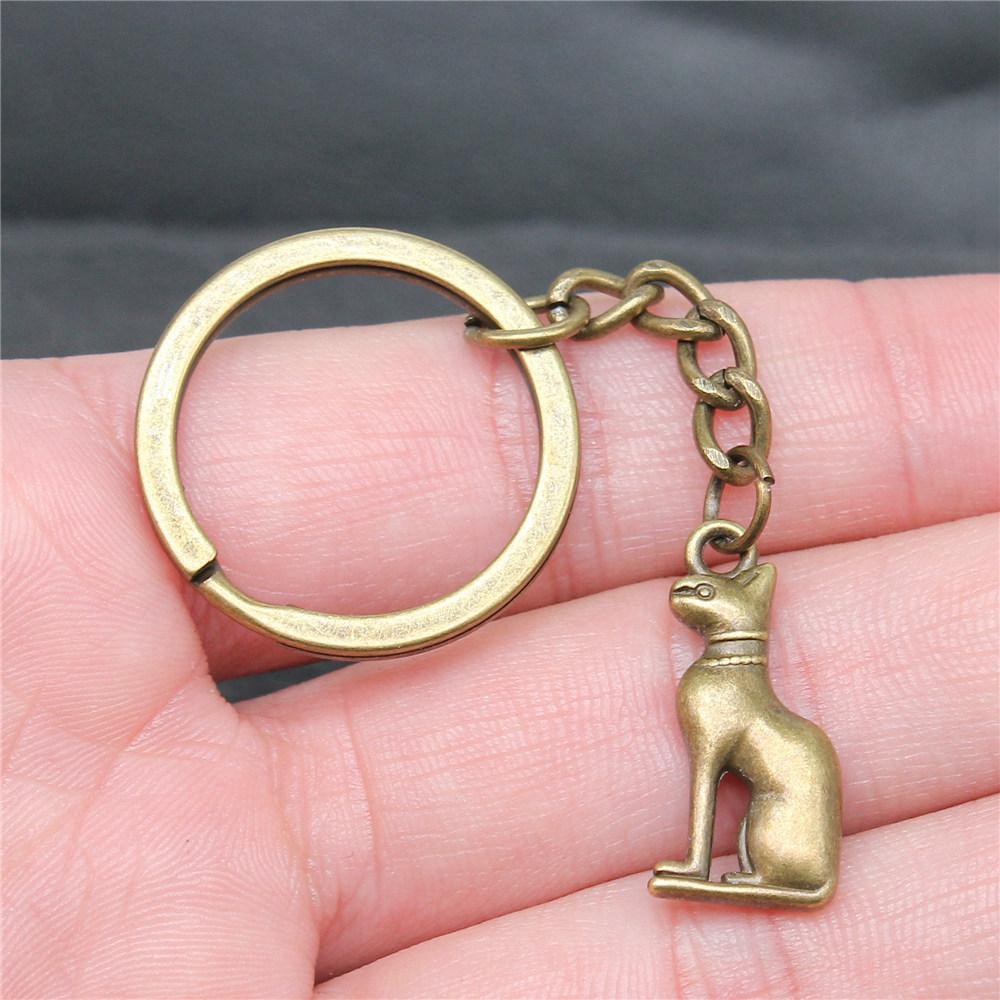 Poultry Farm Chicken Rooster Keychain for Men High Quality Initial New Year Gift Hip Hop Bag Accessory