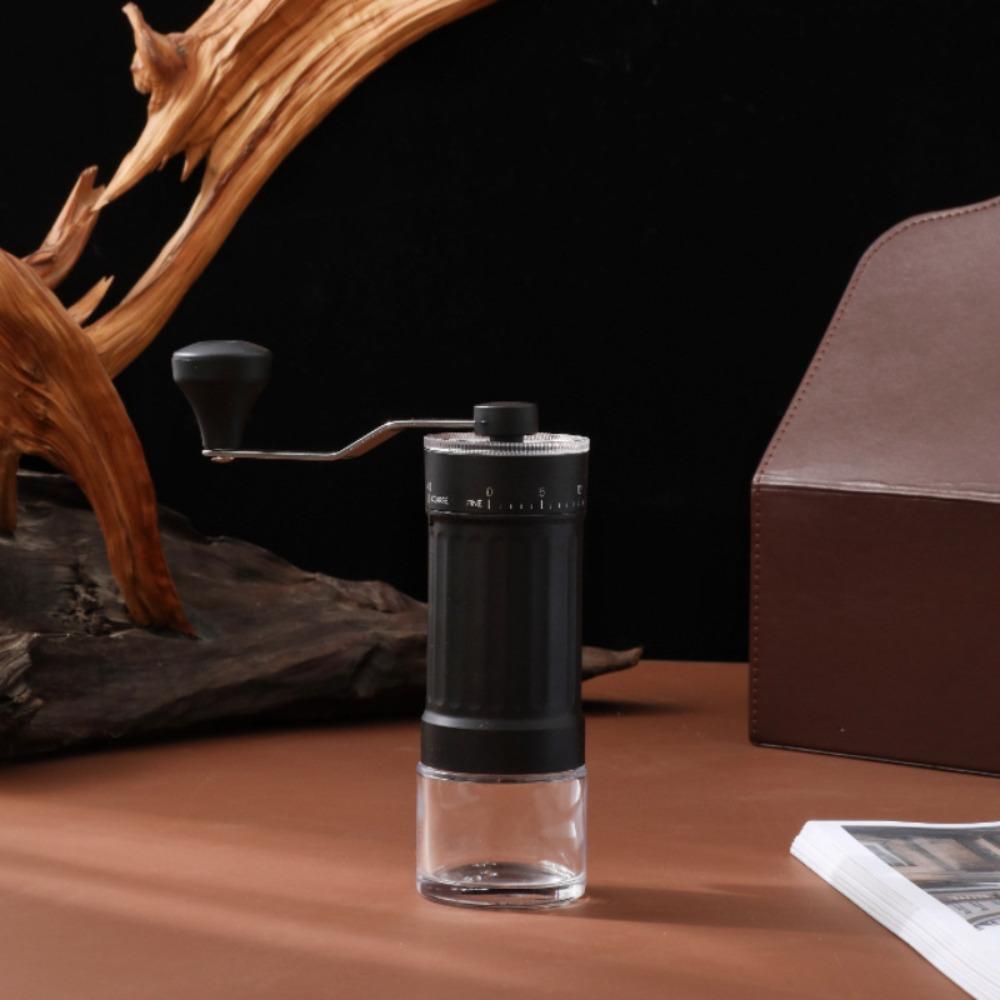 Adjustable Particle Size Hand-Cranked Coffee Grinder Coffee Bean Grinding Machine  Outdoor