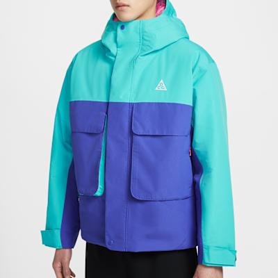Nike Puffer Jackets Men's Cactus Green/Subtle Purple