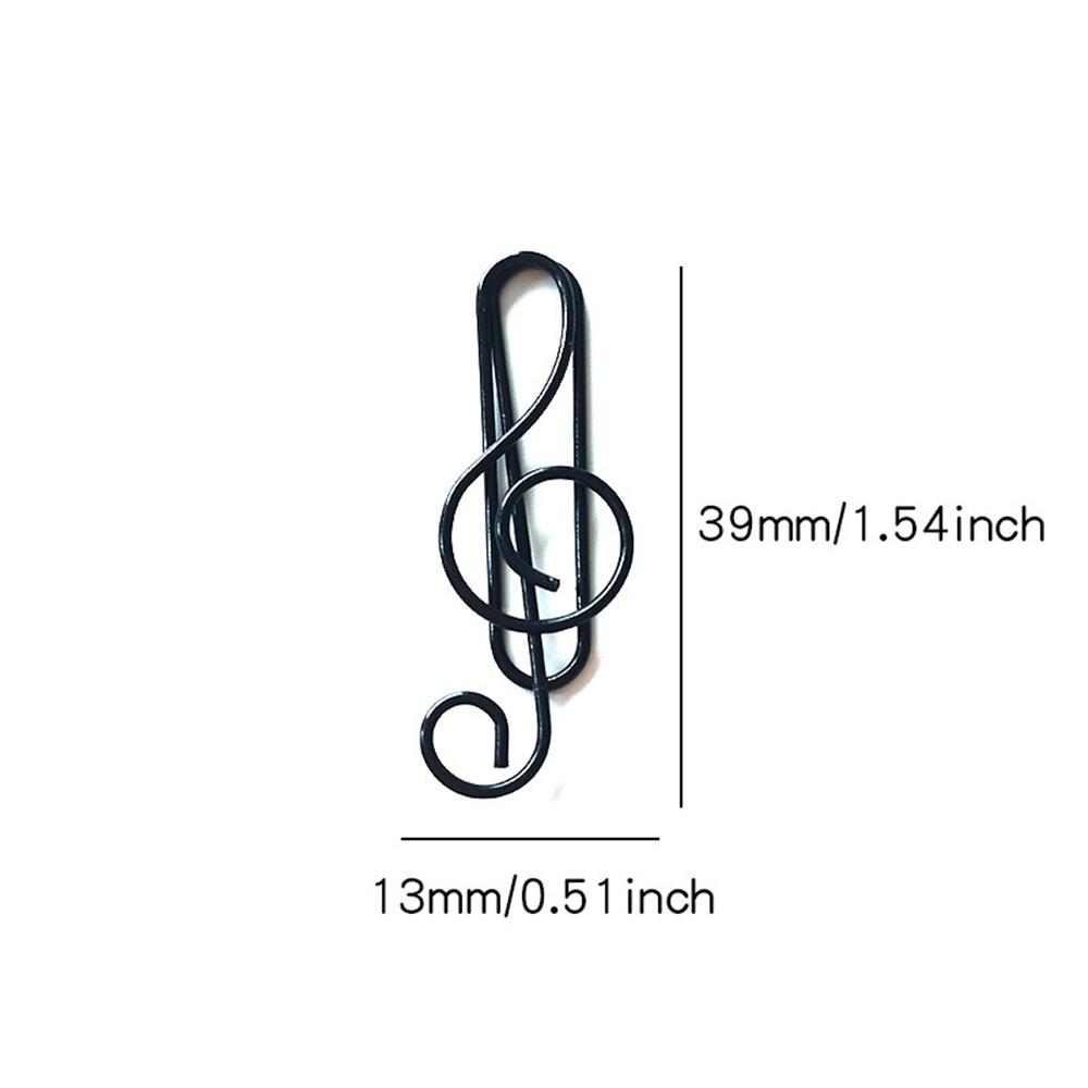 

20 шт. Зажим для нот Креативный зажим для файлов Скрепка для бумаги Закладка золото Скрепка для бумаги Металл Офис Милый Биндер Кавайные канцелярские скрепки