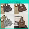 Trendy Street Style Black Brown White Summer Tote Bag For Daily Use