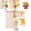 Plush Bear Keychain With Super Soft Short Plush For Girls Gift And Bag Decor