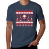 Science Laboratory Christmas Ugly Sweater - Science Christmas, Holiday Party, Xmas, Microscope, Test Tube T-Shirt
