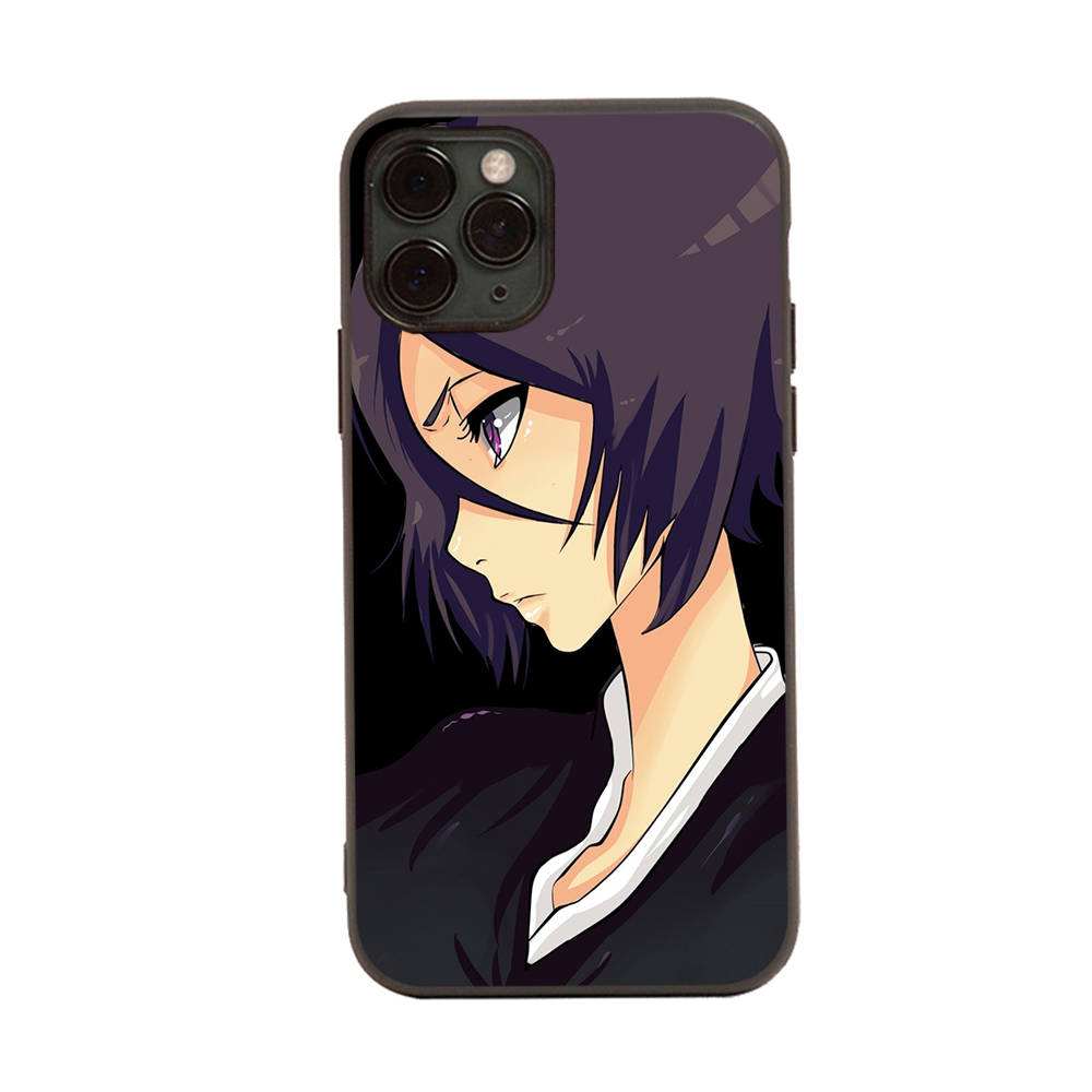Case for iPhone 16 15 Plus 14 13 12 11 Pro 8 7 6S 6 SE 5S X XR XS Max Realme C30 C33 C31 9I Black Sofe Cover WI56 Anime Bleach