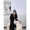 New High-end Imitation Velvet Mink Fur Coat Fur Coat Women's Long Hooded Environmentally Friendly Fur Coat