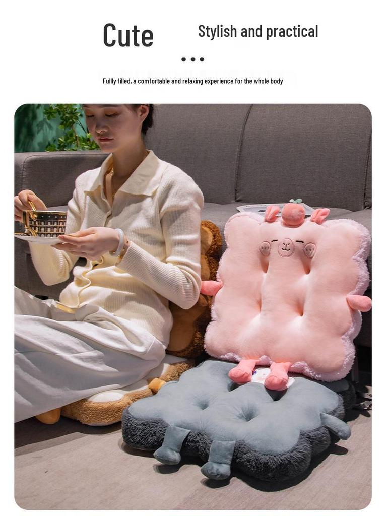 Thickened Autumn/Winter Seat Cushion for Office, Dorm, or Classroom